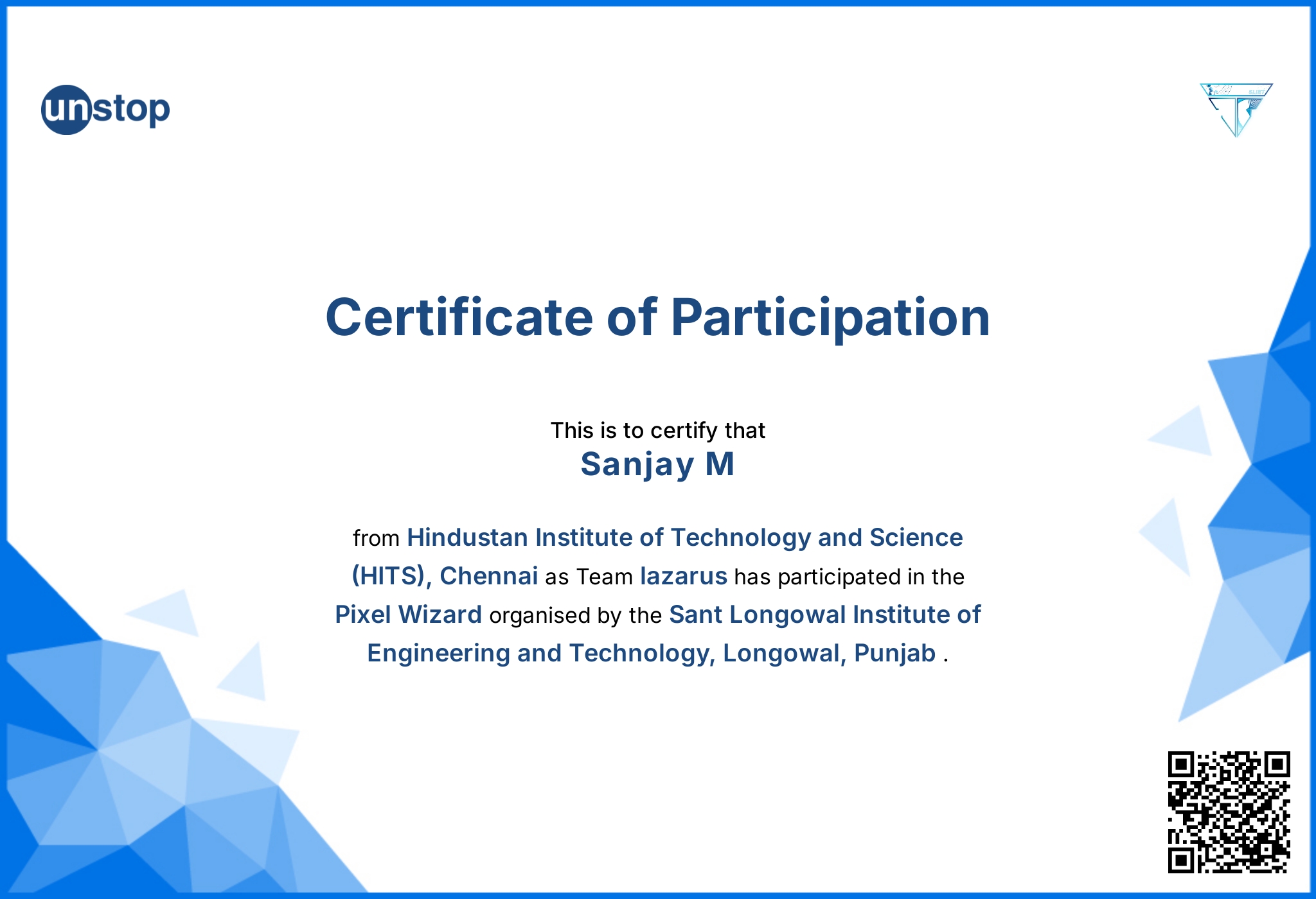 Certificate 3